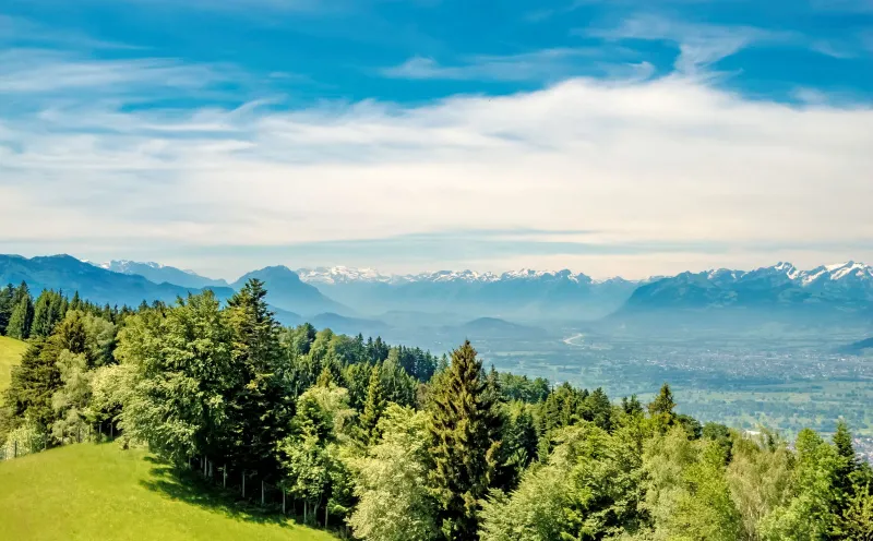 Ausblick vom Pfänder (1062 m ü. M.)