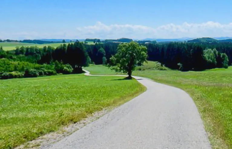 Blick ins Allgäu