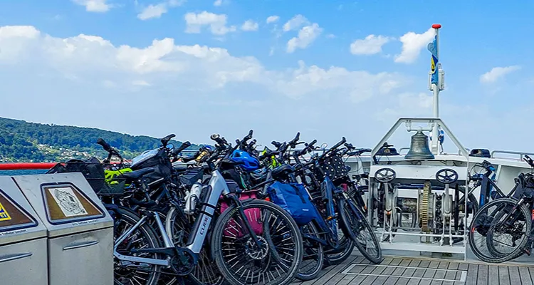 Der Fahrradtransport